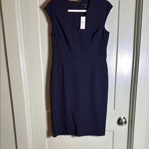 Ann Taylor Perfect Navy Dress